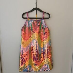Lola + The Boys Multicolor Sequin Dress